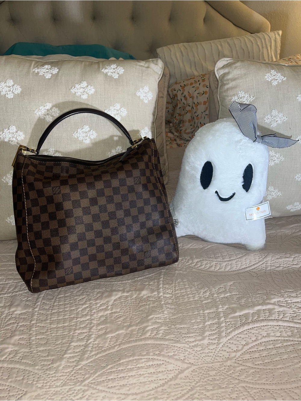 Louis Vuitton Portobello Handbag Damier GM